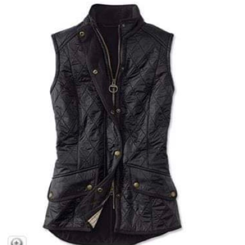 Barbour Wray Gilet Zip Vest New With Tags sz 8